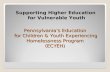 Supporting Higher Education  for Vulnerable Youth