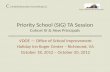 Priority School (SIG) TA Session Cohort III & New Principals