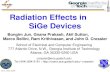 Radiation Effects in       SiGe Devices