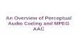 An Overview of Perceptual Audio Coding and MPEG AAC