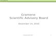 Gramene  Scientific Advisory Board December 14, 2010