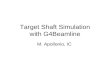 Target Shaft Simulation with G4Beamline