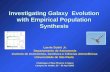 Investigating Galaxy  Evolution with Empirical Population Synthesis