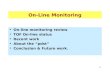 On-Line Monitoring