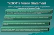 TxDOT’s Vision Statement