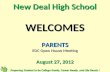 New Deal High School WELCOMES