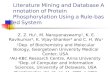 Literature Mining and Database Annotation of Protein Phosphorylation Using a Rule-based System
