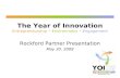 The Year of Innovation Entrepreneurship • Environment  • Engagement
