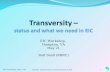 Transversity –  status and what we need in EIC