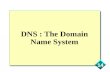 DNS : The Domain Name System