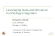 Leveraging Data and Structure in Ontology Integration