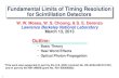 Fundamental Limits of Timing Resolution for Scintillation Detectors
