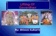 Lifting Of  Govardhan