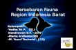 Persebaran  Fauna  Region Indonesia Barat