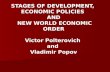 INITIAL CONDITIONS AND ECONOMIC POLICIES