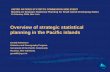Overview of strategic statistical planning in the Pacific islands Gerald Haberkorn