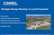 Strategic Energy Planning: A Local Perspective