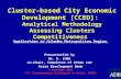 Presentation by  Dr. K. CHOE  Co-Chair, Committee of Urban CoP  Asian Development Bank