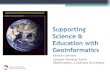 Supporting Science & Education with Geoinformatics