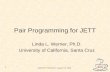 Pair Programming for JETT
