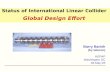Status of International Linear Collider  Global Design Effort