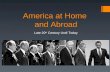 America at Home  and  Abroad