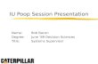 IU Poop Session Presentation