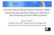 The Iowa Social Science Research Center (ISRC):