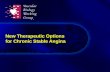 New Therapeutic Options  for Chronic Stable Angina