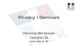 Privacy i Danmark