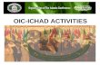 OIC - ICHAD ACTIVITIES