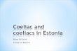Coeliac and coeliacs in Estonia