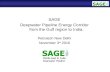 SAGE Deepwater Pipeline Energy Corridor from the Gulf region to India. Petrotech New Delhi