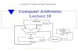 Computer Arithmetic Lecture 10