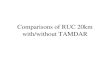 Comparisons of RUC 20km with/without TAMDAR