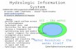 Hydrologic Information System