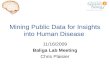 Mining Public Data for Insights into Human Disease