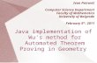 Java implementation of Wu's method for Automated Theorem Proving in Geometry