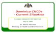 Dominica CNCDs - Current Situation