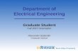 Department of Electrical Engineering Graduate Student Fall 2007 Orientation Alexander Balandin