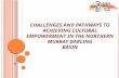 Challenges and Pathways to Achieving Cultural Empowerment in the Northern Murray Darling Basin