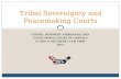 Tribal Sovereignty and Peacemaking Courts