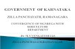 GOVERNMENT  OF KARNATAKA ZILLA PANCHAYATH, RAMANAGARA CONVERGENCE OF MGNREGA WITH SERICULTURE