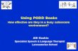 Using PODD Books