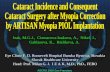 Cataract Incidence and Consequent   Cataract Surgery after Myopia Correction