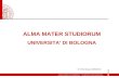 ALMA MATER STUDIORUM UNIVERSITA’ DI BOLOGNA
