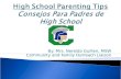 High School Parenting Tips Consejos  Para Padres de High School