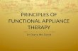 PRINCIPLES OF FUNCTIONAL APPLIANCE THERAPY