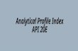 Analytical Profile Index API 20E