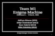 Team M1 Enigma Machine Milestone 6 -   5 March, 2006